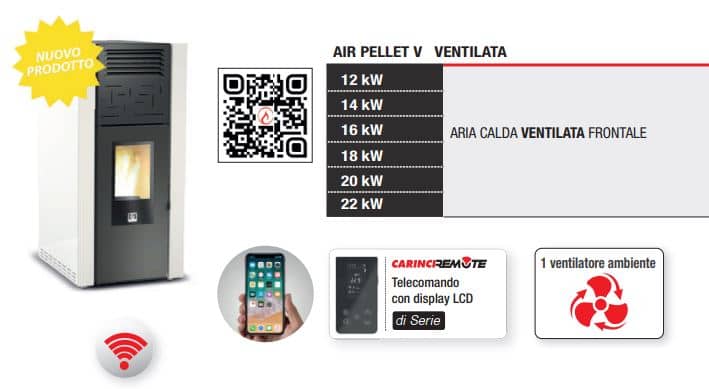 carinci air pellet v ventilata