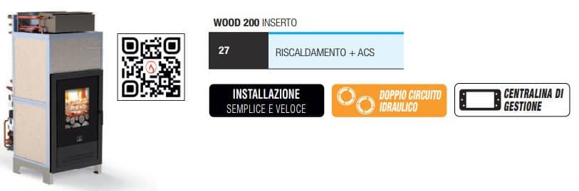 wood 200 inserto