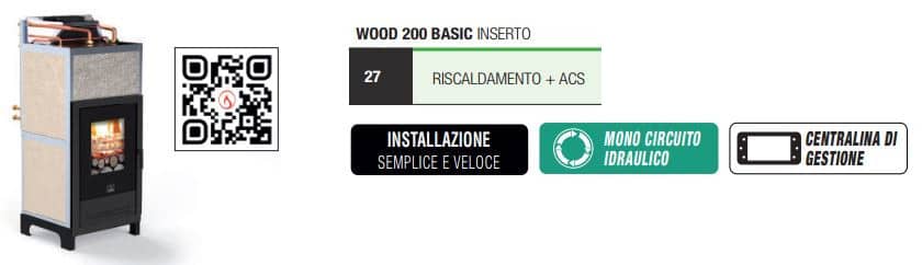 wood 200 basic inserto