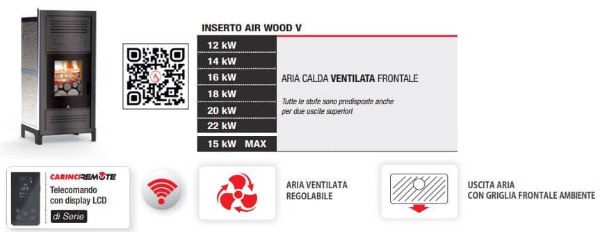 carinci inserto air wood v